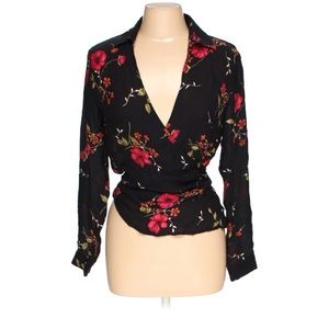 Ann Taylor wrap blouse