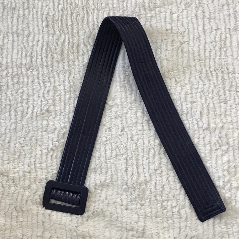 Blue Wide Belt
