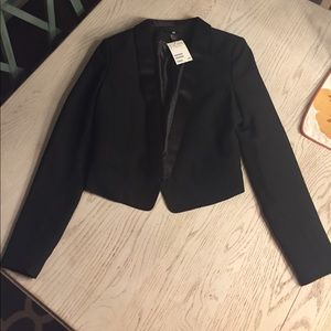 H&M black tuxedo blazer