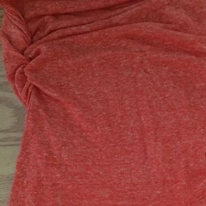 Orange Maternity Shirt