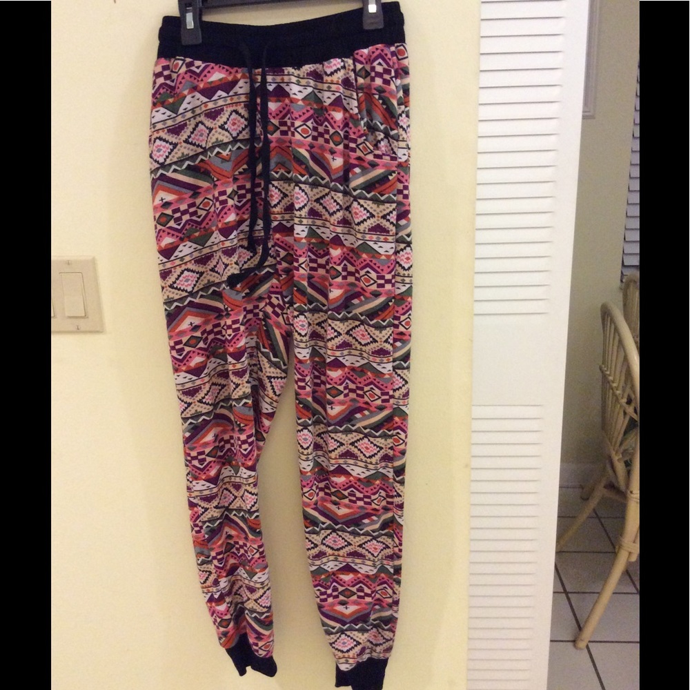 Aztec sweat pants