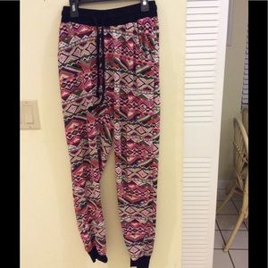Aztec sweat pants