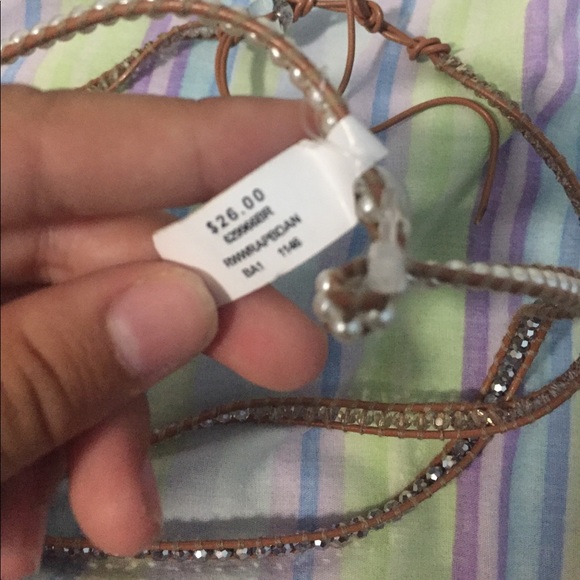 Leather wrap bracelet - Picture 3 of 3