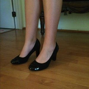 Black high heels