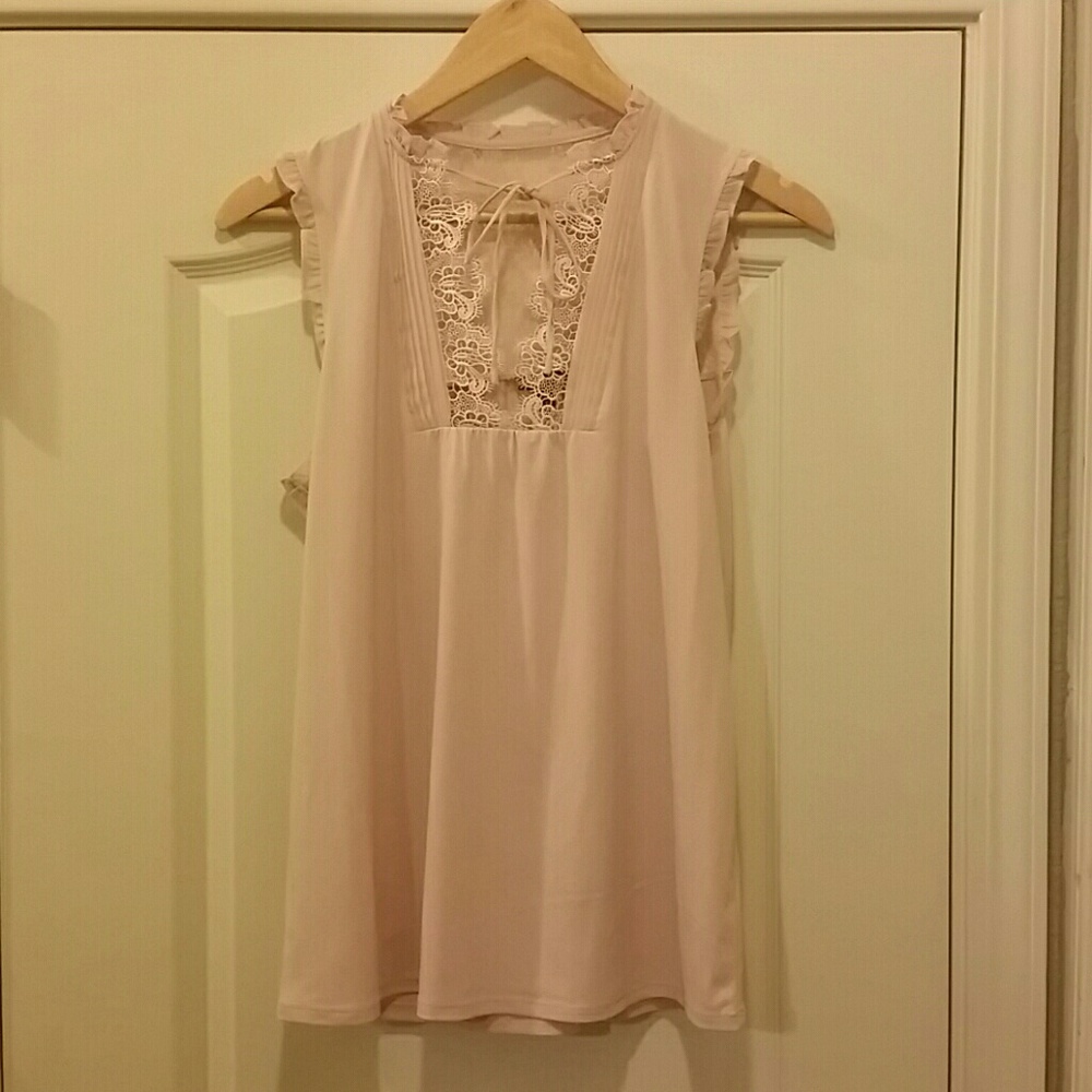 NWT Express Lace Bib Tank