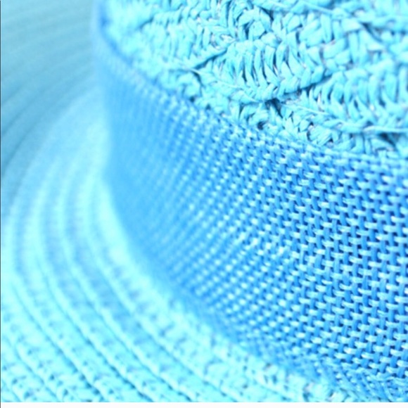 🆕 Blue Ribbon 🎀 floppy hat 👒 - Picture 2 of 3