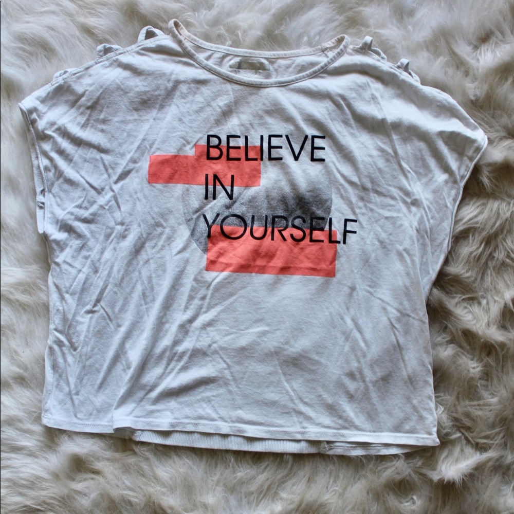 Crop Fitness Tee