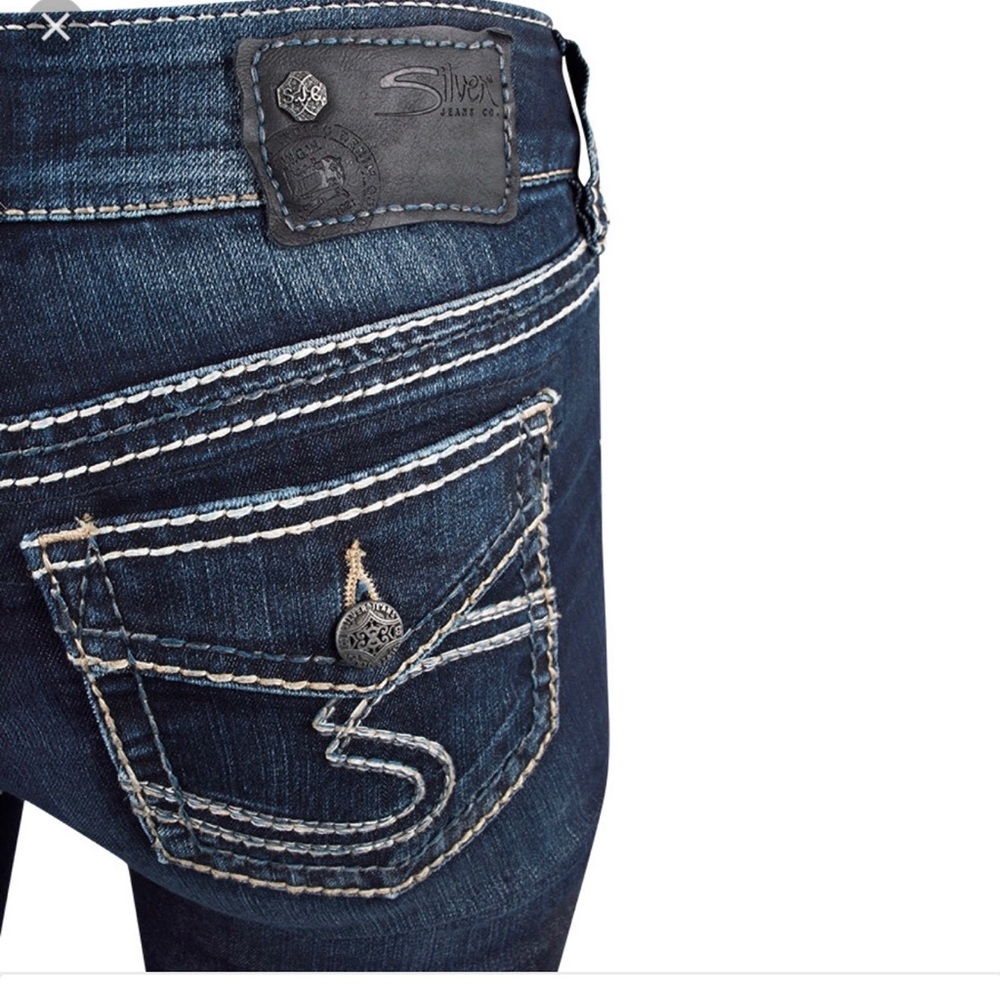 SILVER- Suki Skinny Dark Wash Jean