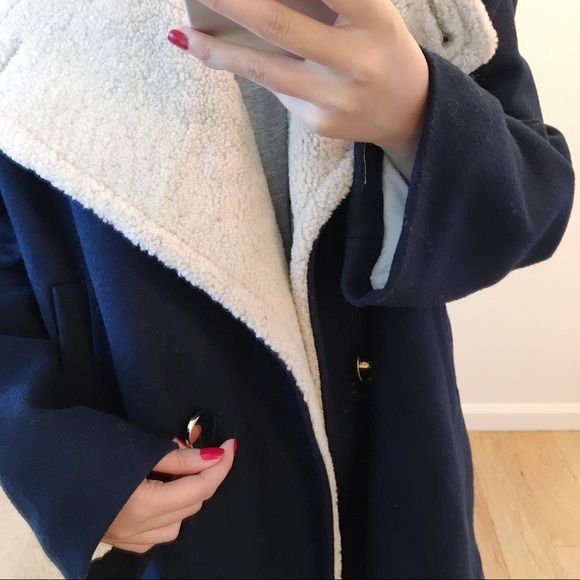 Rachel Comey navy woolen coat - Picture 4 of 7