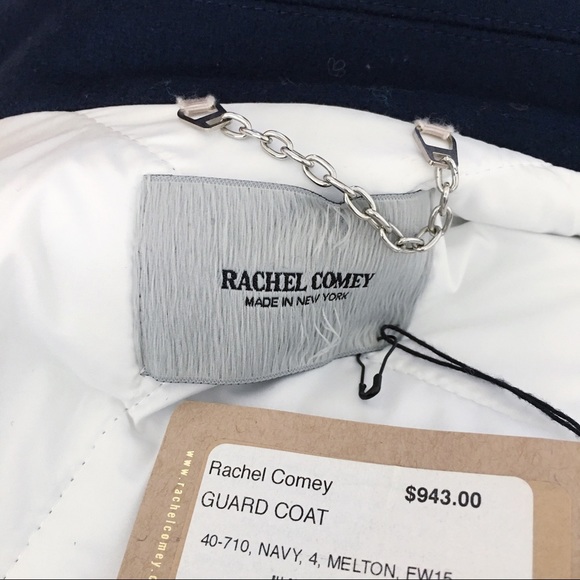 Rachel Comey navy woolen coat - Picture 5 of 7