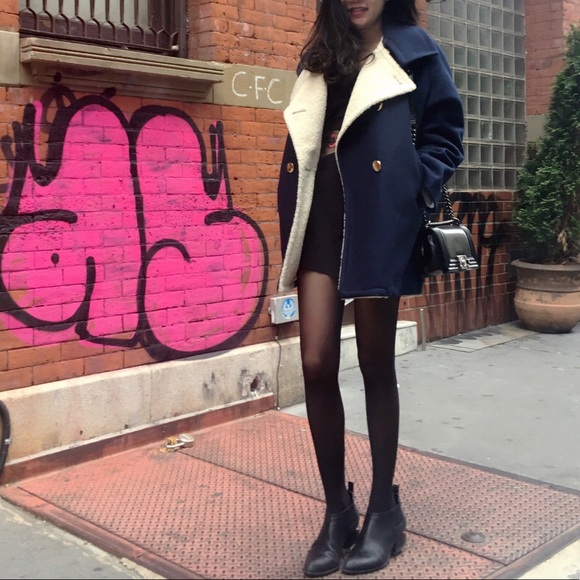 Rachel Comey navy woolen coat - Picture 7 of 7