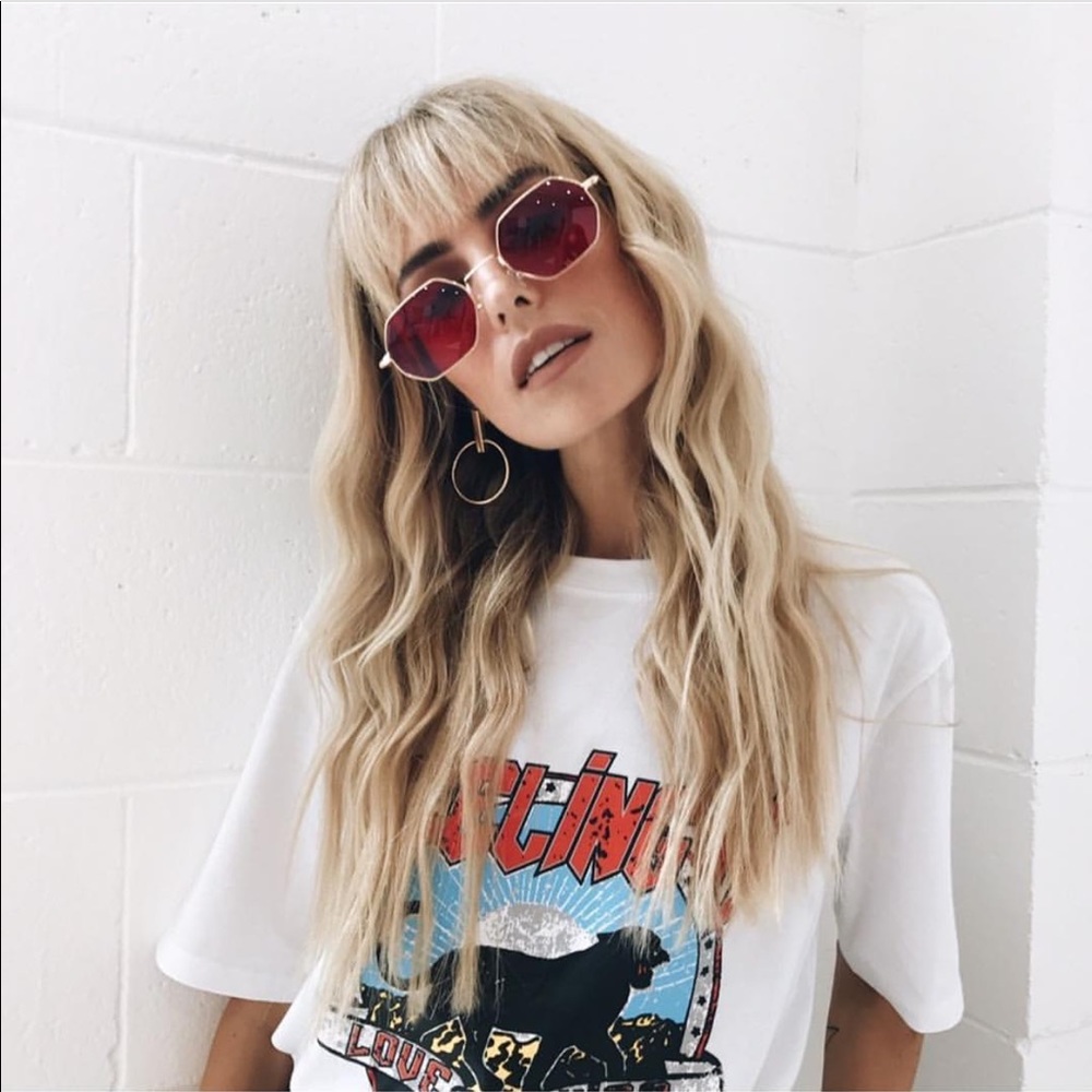 Vintage red sunglasses