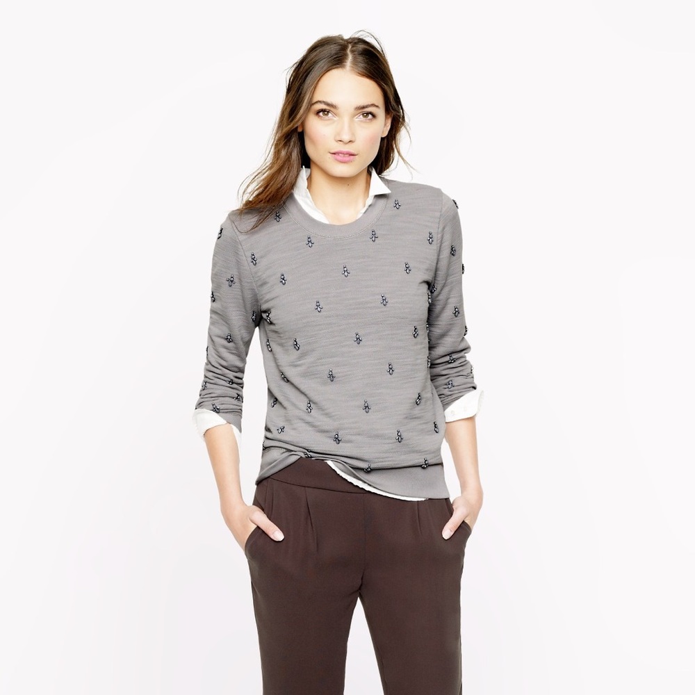 J Crew Jewel Sweater