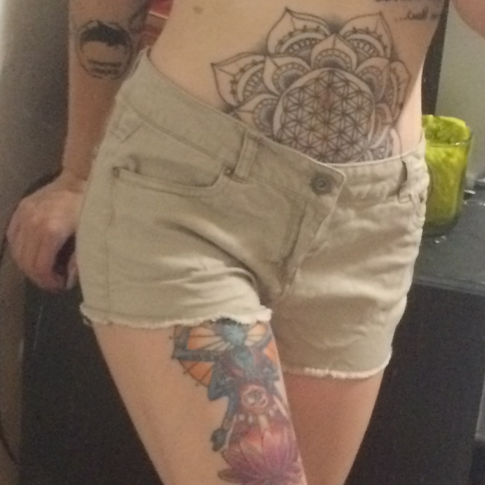 Tan Shorts