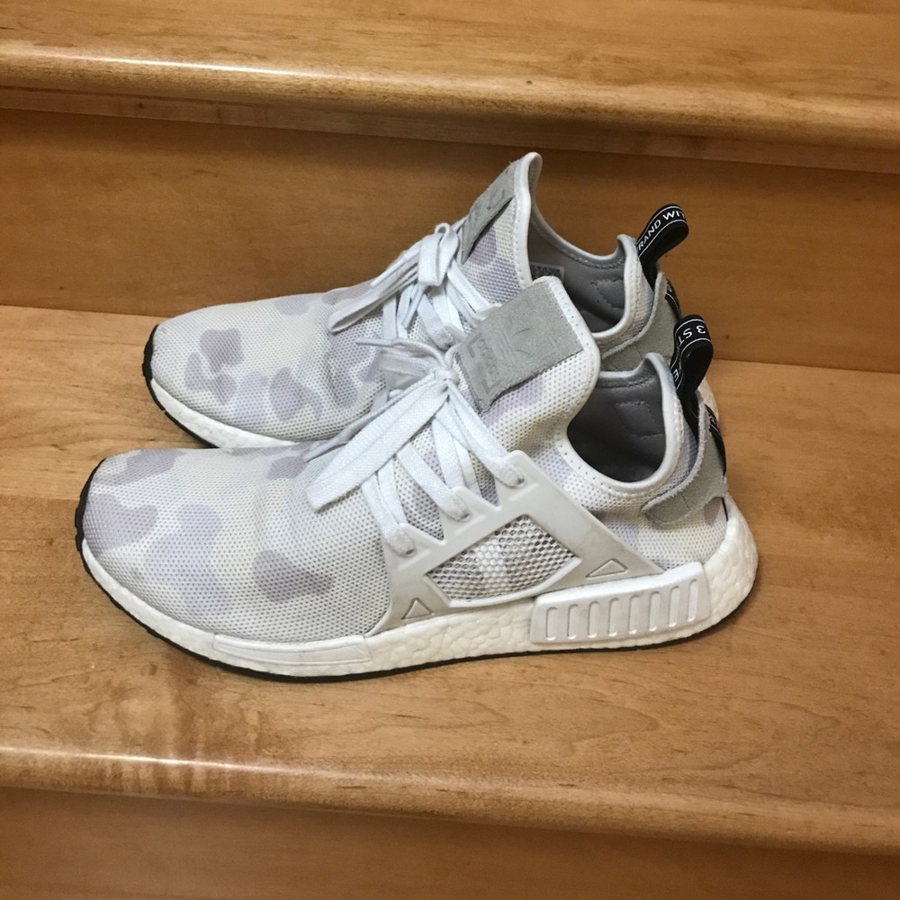 Adidas NMD_xr1 white camo - Picture 1 of 4