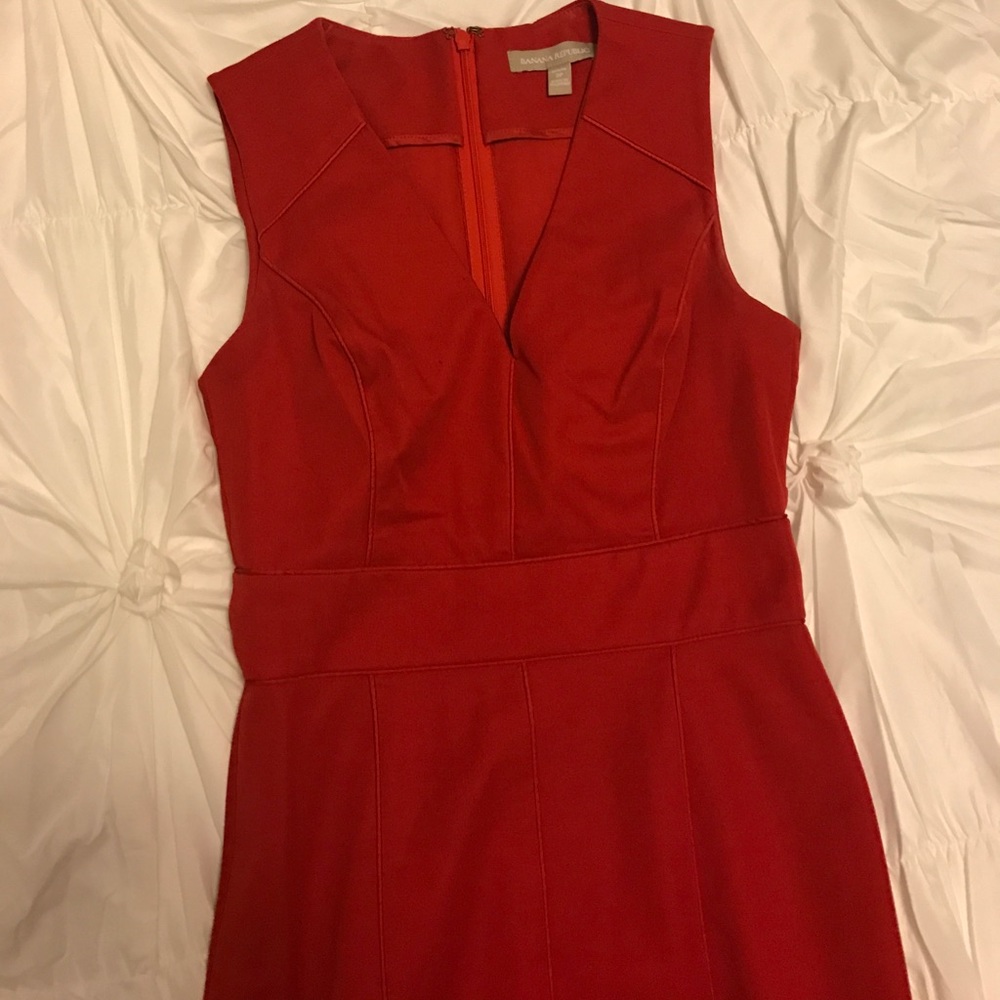 Sexy Red Banana Republic Dress