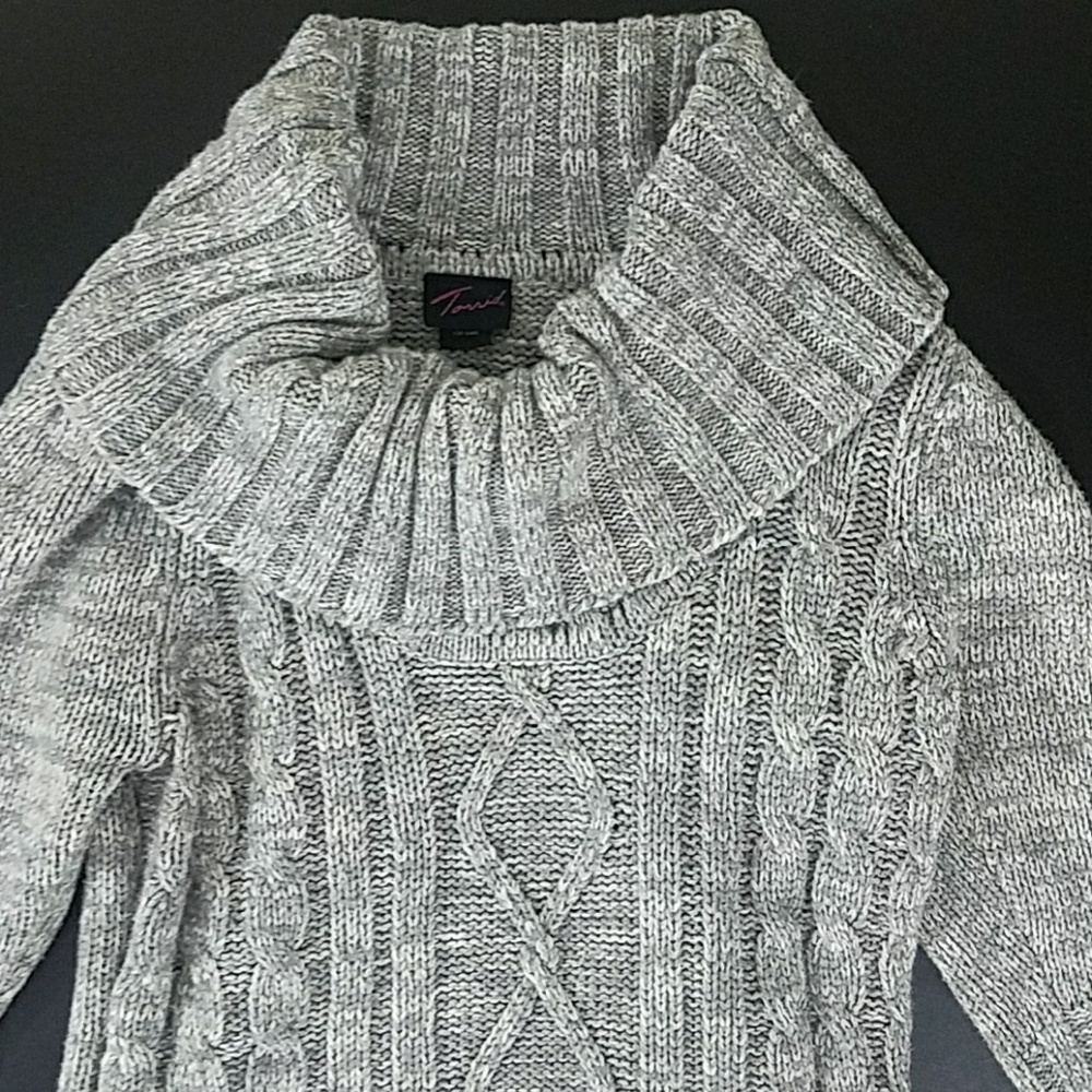 Torrid Sweater Half Sleeve w/ Cowl Neck
