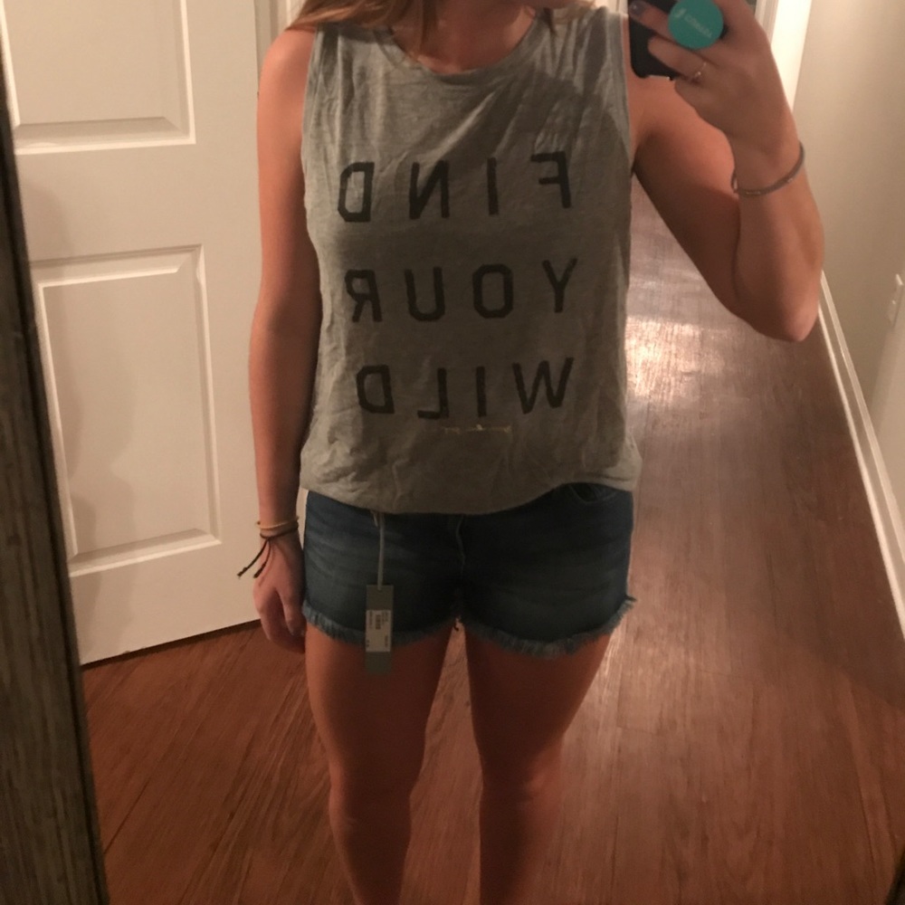 spiritual gangster "find your wild" muscle tank