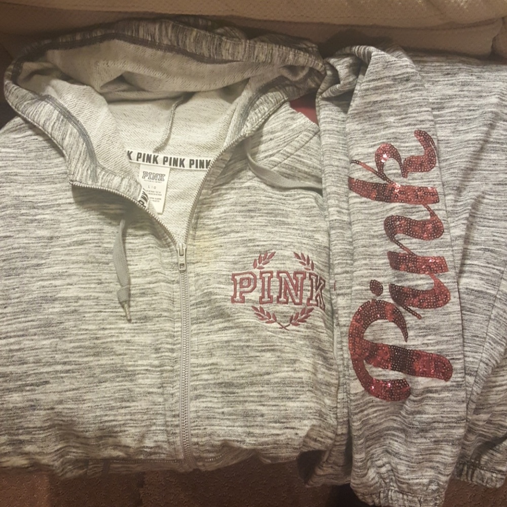 Victoria Secret Pink Sweat Suit