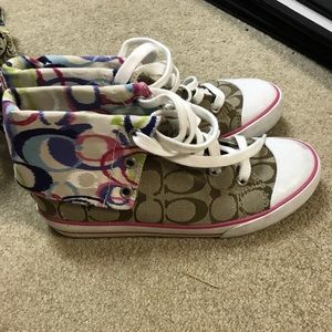Coach High Top Shoes