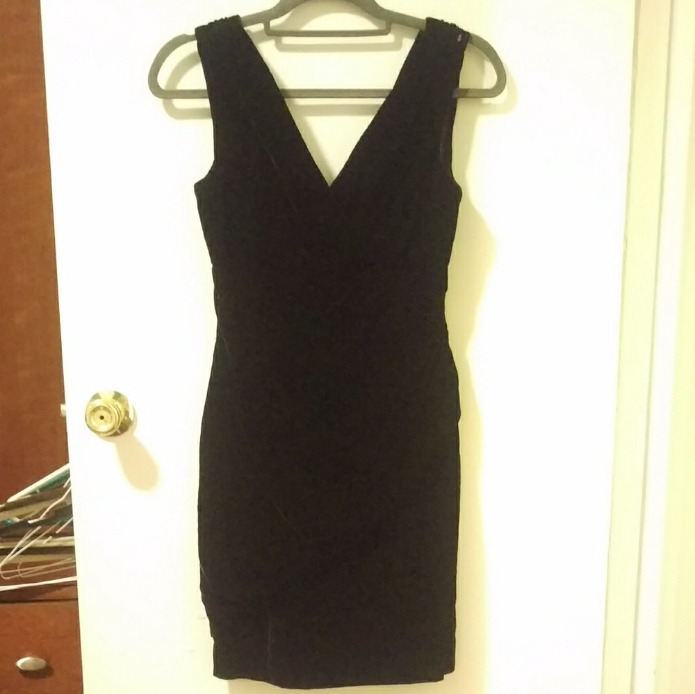 Vintage Nicole Miller Velvet Cocktail Dress