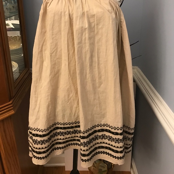 Free people kashmir Embroidered batiste tent dress - Picture 4 of 6