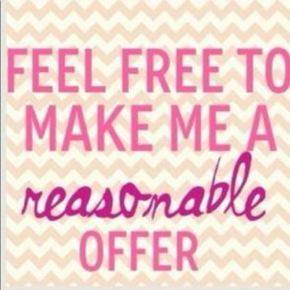 All reasonable offers will be considered