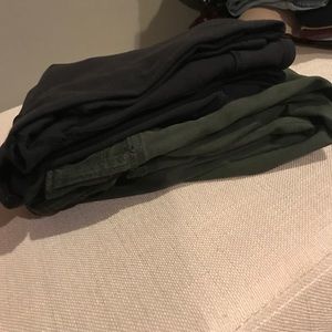 2 pair of ivivva leggings & aeo jeggings