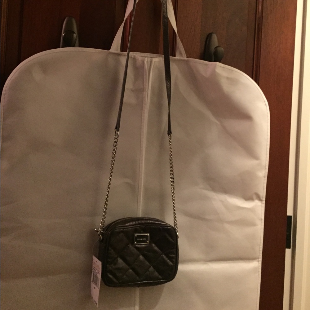 Cute Michael Kors grey metallic purse