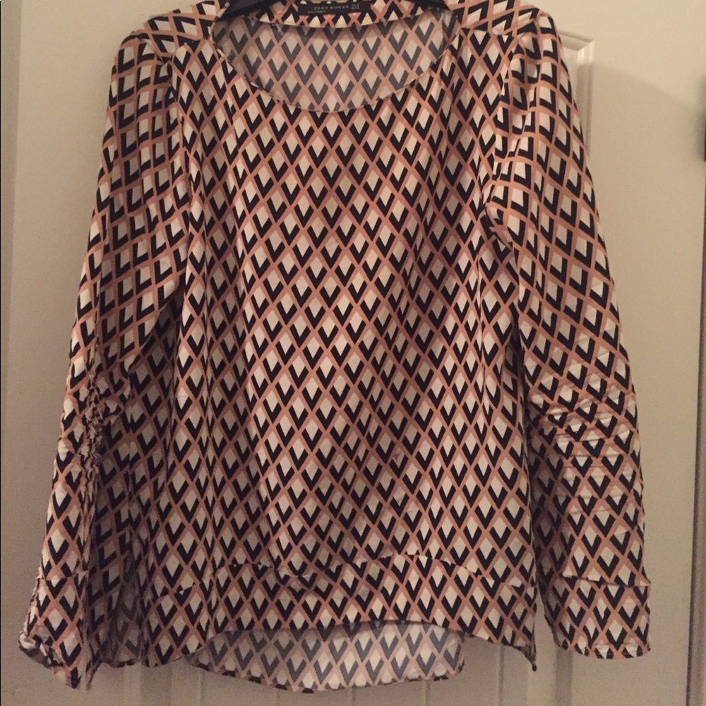 🔥Zara pattern long sleeve