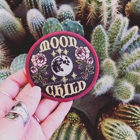Original Moon Child Iron On Patch NOT A FAKE ❤️ - Picture 2 of 2