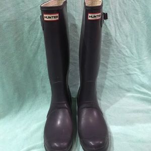 Hunter rain boots