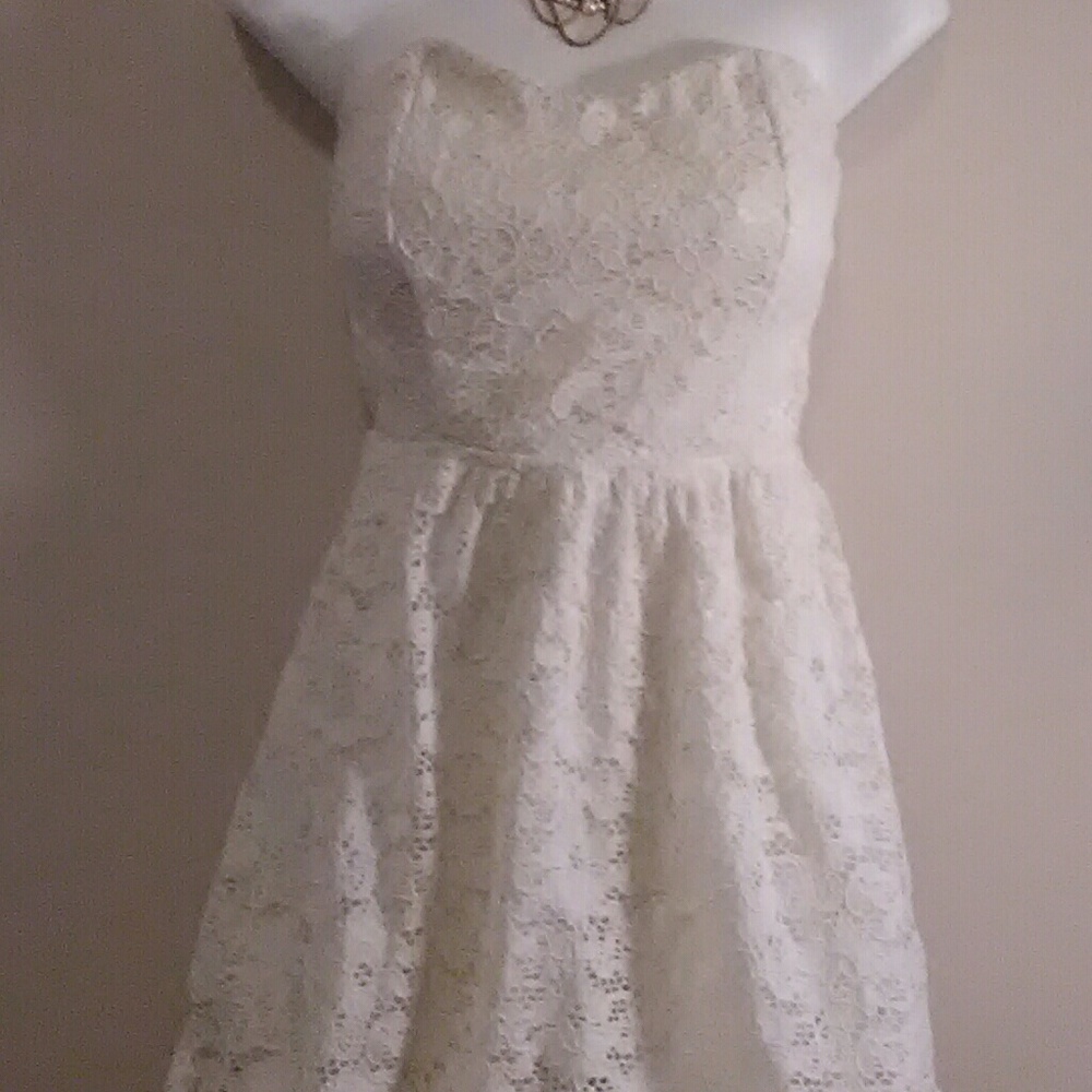 White Lace Dress