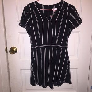 Striped Romper