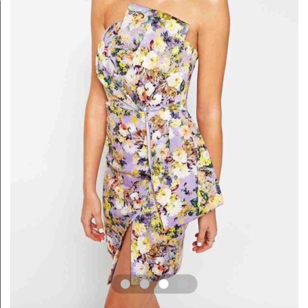 ASOS lavender bow dress. Size 0.