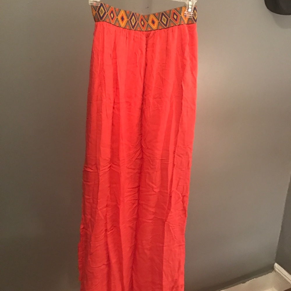 Boho maxi skirt