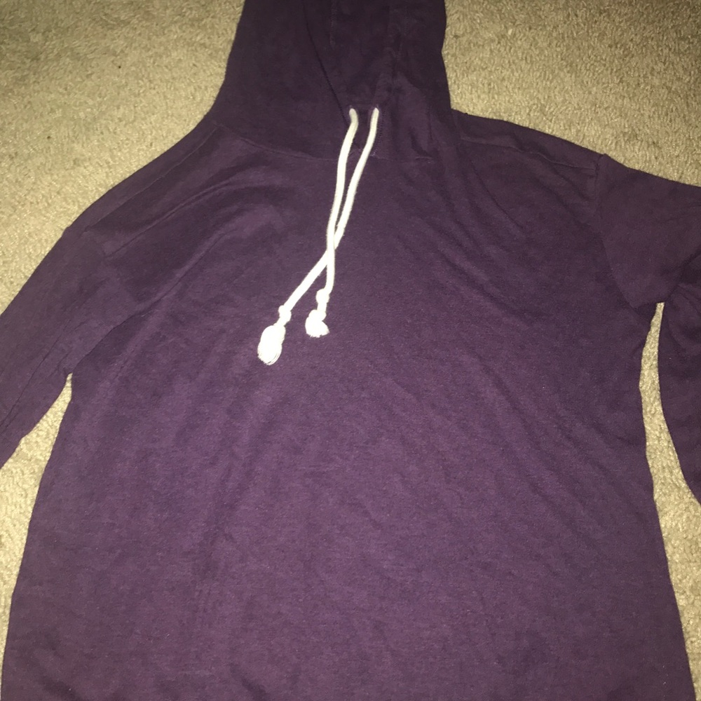 TNA purple hoodie
