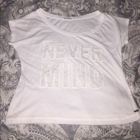 White Crop Top - Picture 1 of 2