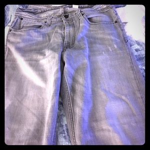 DKNY men's grey Brooklyn Jeans