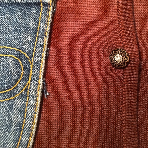 1980’s Vintage Handmade Cardigan Sweater - Picture 10 of 13