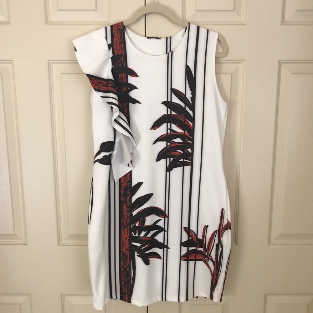 Zara striped dress