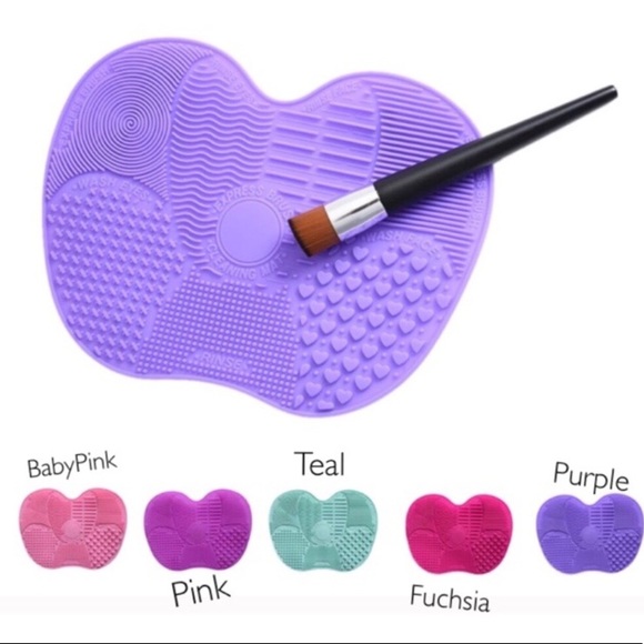 Mini MakeUp brush cleaner Silicone Mat - Picture 2 of 4