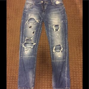 True Religion Audrey Slim Boyfriend Jean
