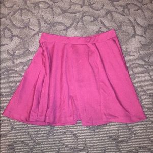 Maroon skirt