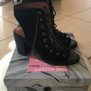 Jeffrey Campbell lace up shoes