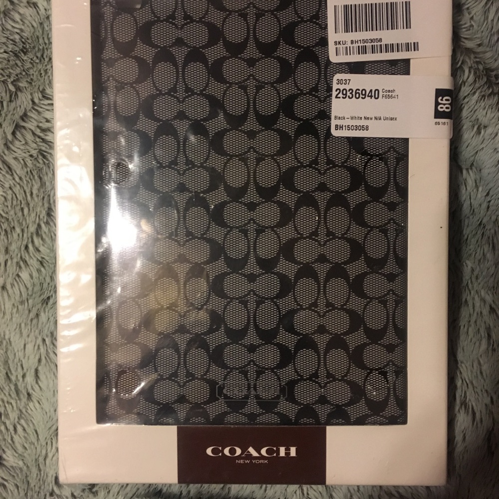 New. COACH Sig Mini iPad Case