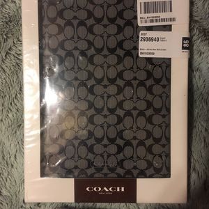 New. COACH Sig Mini iPad Case