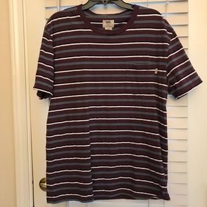 Men's Vans striped tee