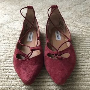 Steve Madden Lace Up Flats