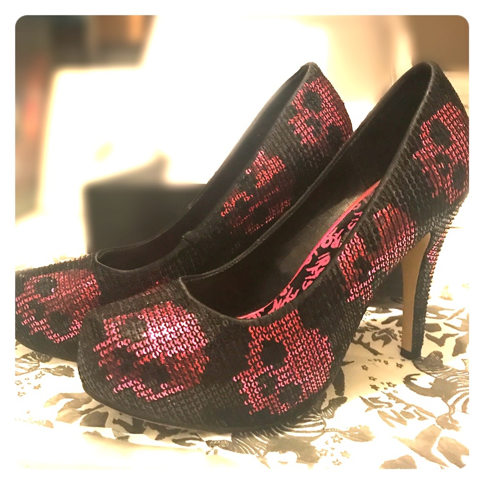 Iron Fist Digiskull platform heel